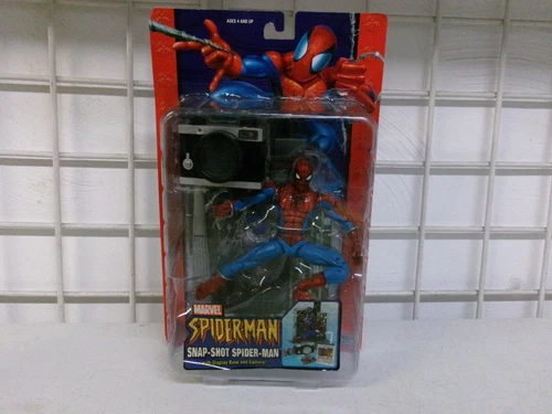 TOYBIZ 2004 RARE SNAP SHOT SPIDER-MAN NEW IN BOX READ #OS