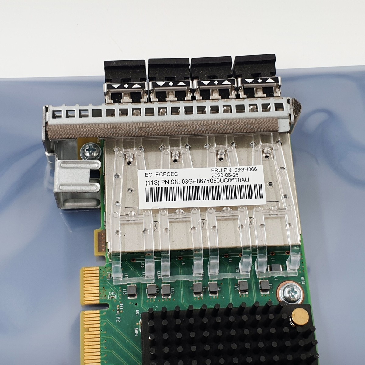 (未使用･未開封品)　レノボ・ジャパン インテル I350-F1 1xGbE Fiber アダプター for IBM System x 00AG500 f4u0baa PCIe x4 Quad-port 1G SFP Ethernet Network Adapter,Intel I350