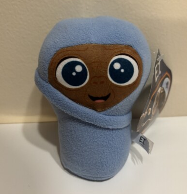 New E.T. Extra Terrestrial Plush 7  E.T. Blanket Hiding Toy Factory 2024
