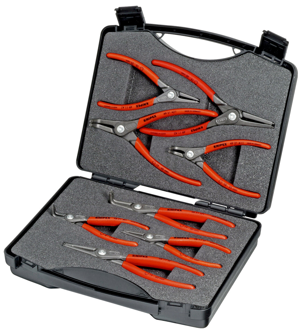 Knipex 8 Piece Srz Precision Circlip Pliers Set In Case - Image 3