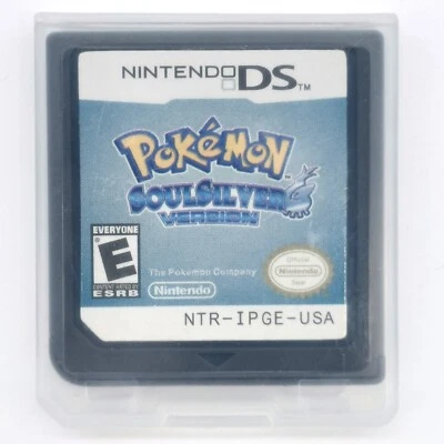 Game Card SoulSilver US Version For Nintendo NDS 2DS 3DS US SHIPPING