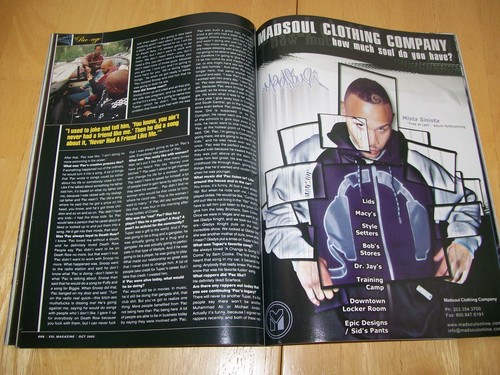 XXL Magazine 2Pac Tribute October 2002 Suge Knight Shock G Clipse Tupac HipHop - Picture 7 of 11