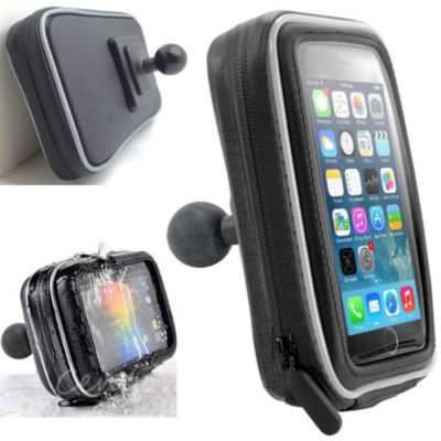 Apple iPhone 15 16 Pro MAX 1'' Ball Water Resistant Smartphone Case for Ram Mount