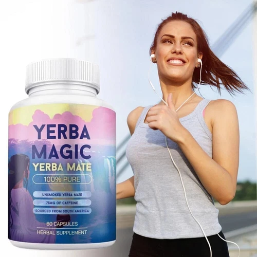 Cápsulas mágicas de yerba mate - energía limpia, antiniebla cerebral y salud intestinal EE. UU. - Foto 6 de 11