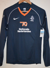 Image of Holland Netherlands WOMEN'S Blue Away Football Shirt BNWT Nike M 10-12
