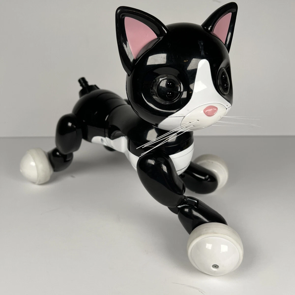 Omsorg samarbejde marxistisk Zoomer Kitty Cat Robot Cat interactive toy No tail or charger Untested AS  IS | eBay