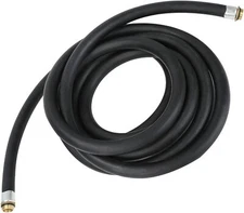 3/4'' x 20" Black Fuel Transfer Hose Fluid Oil Pump/Tank Tube Hose New