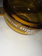 Vintage New Unused 4" Stolen From Stewarts Chartered Coa "Ashtray" Ex. Condition