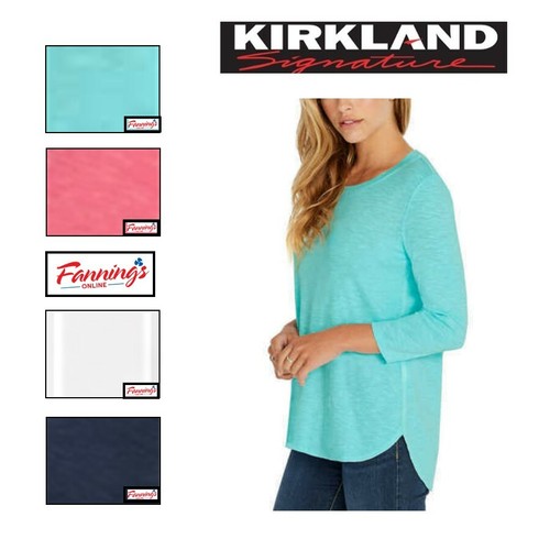 Kirkland Signature Ladies' Cotton Slub 