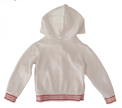 Sweat Dolce & Gabbana Enfant Bleu - Taille 3 Ans - Coton Imprimé Couronne DG - Neuf Avec étiquettes - Made In Italy