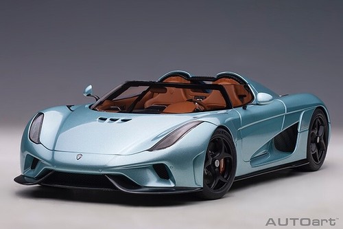 1/18 AutoArt Koenigsegg Regera Horizon Azul 79028 - Imagen 16 de 19
