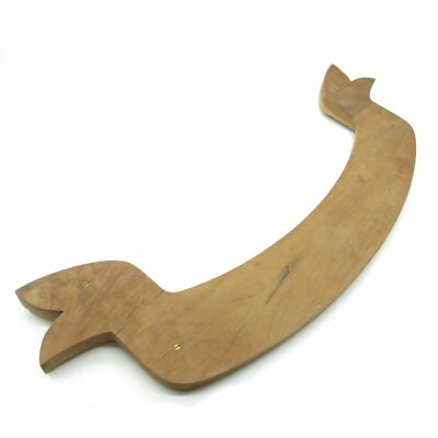 Namensschild Boot / Bootsschild Roca, Teak, 61 x 15 cm, flach