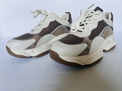 Chunky Dad Shoes Beau Today Women's SZ 8.5 Sneakers Taupe/Brown