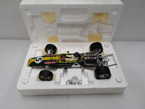 Exoto escala 1/18 diecast 97003 - F1 Lotus Ford tipo 49 G. Hill #5 como nuevo - Imagen 2 de 5