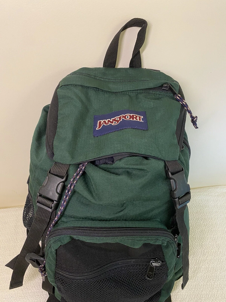 Dark green jansport backpack hotsell