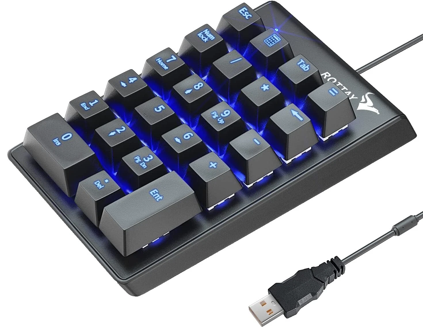 Los teclados de ordenador con cable mecánico y teclados