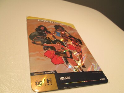 H R O  MEGA Card    Dawn of DC     Legendary   Amazons  A3844