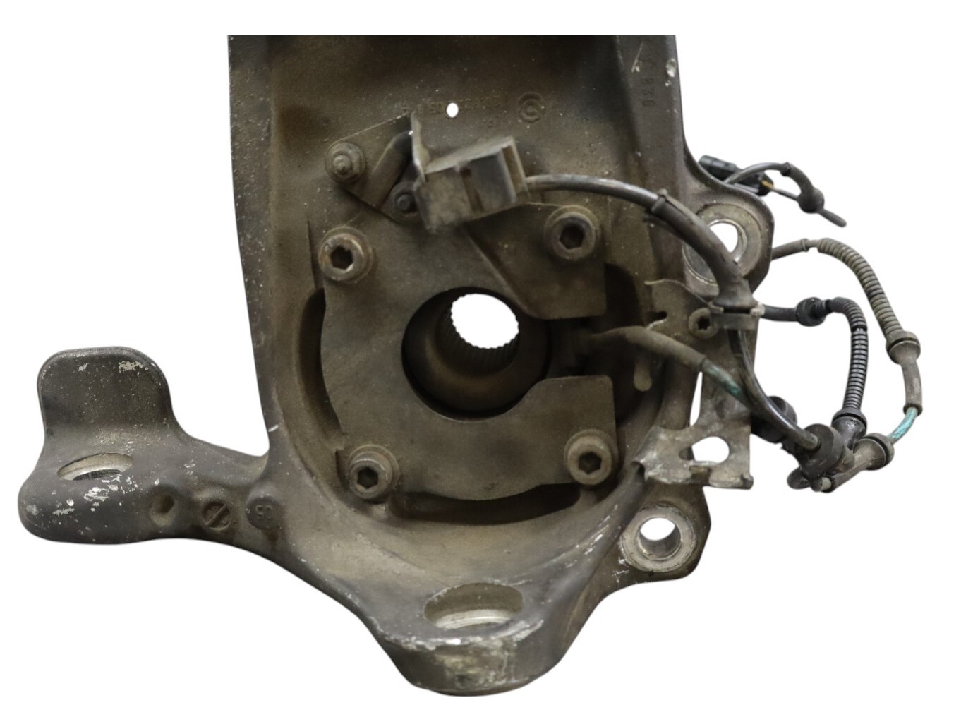 03-10 Maserati Quattroporte M139 Front Left Side Spindle Knuckle Hub Bearing Oem