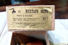 Sc Smith Wesson Mustang Grips 357 Combat Magnum
