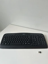 Logitech K320 Keyboard with USB receiver dongle number pad and volume control