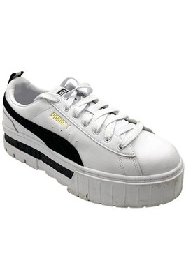 PUMA Women's Mayze Sneaker White/Black