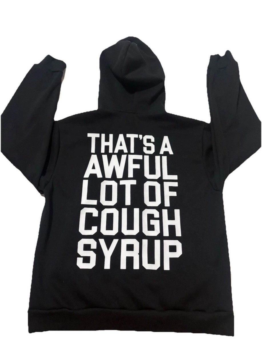 日本未発売　That’s A Awful Lot Of Cough Syrup That's A Awful Lot Of Cough Syrup Black Full Zip Hoodie (L) ALOCS