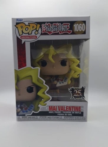 Funko Pop Yu-Gi-Oh Mai Valentine #1060 Vinyl Figure Animation 25th Anniversary