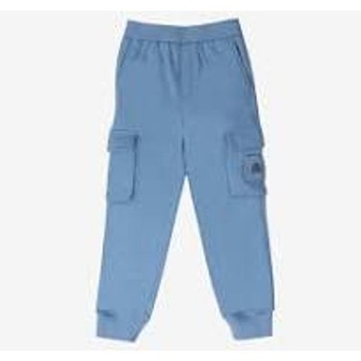   NWT Moose Knuckles Kids Hartsfield Cargo Joggers Sea Blue Sz L (12-14) Luxury