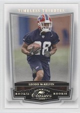 2008 Donruss Classics Rookie Timeless Tributes Silver 46/100 Leodis McKelvin 0b2