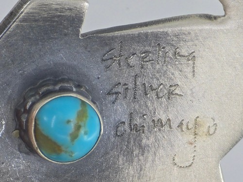 SENUFA SALLEY CHIMAYO 96 STERLING SILVER CAFE AU LAIT PENDANT BALL CHAIN NECKLCE - Picture 15 of 17