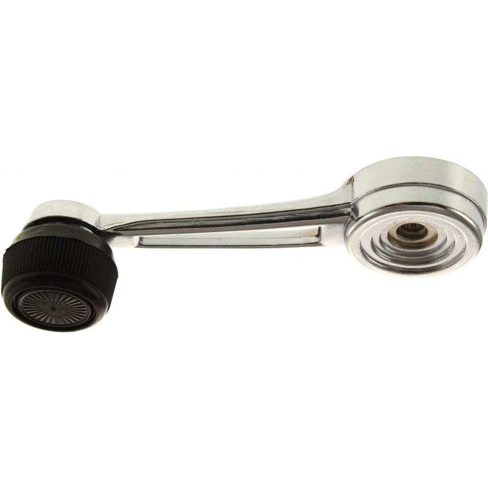 For Ford F-150 1975-1986 Window Crank | Front/Rear | Chrome | w/ Black Knob Foto 3 de 4