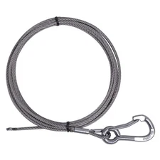 DAYTON 35Z859 Winch Cable,SS,1/4 In. x 36 ft. 35Z859