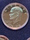 U.S. Mint 3-Coin Bicentennial Proof Set 1776-1976 40% Silver. Uncirculated — photo 2
