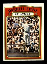 1972 Topps #172 Darrell Evans IA EX/EX+ X3701824