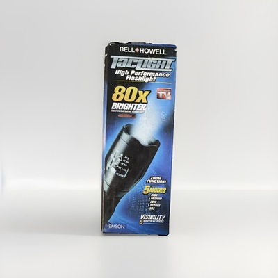 #ad Bell and Howell 1176 Taclight High Powered Flashlight Black Zoom in and Out $11.49