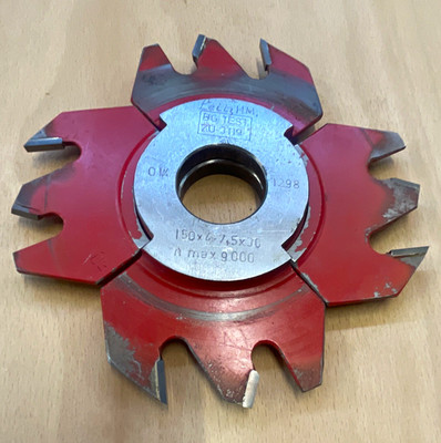 Leitz Nutfräser Verstellnuter Scheibenfräser 150x4-7,5x30 n max 9000