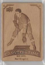 2023-24 Upper Deck Engrained Carved in Time Sid Abel #CT-16 HOF 1o3
