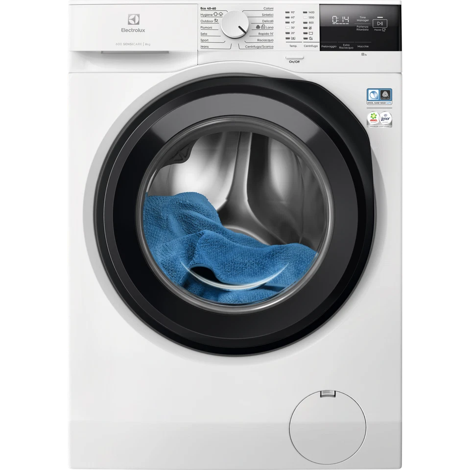 Electrolux Lavatrice serie 600 SensiCare 8 kg EW6FA28G | Ricondizionato