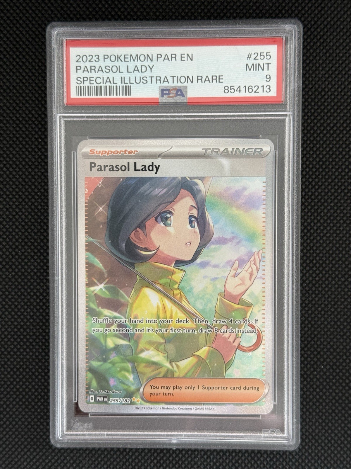 Parasol Lady 2023 Scarlet & Violet: Paradox Rift #255/182 Special