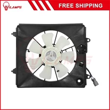 For 2007-2009 Honda Cr-V 2.4L l4 610820 A/C Condenser Cooling Fan Assembly