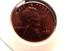 1955 Lincoln Wheat Cent Red UNCirculated I-2