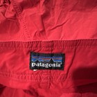 Patagonia Men's Board Shorts Swim Bottom Red Solid Drawstring Pockets Size 34 — photo 3