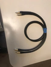 Cardas twinlink 5-c stereo audio RCA interconnect cable 1 meter / pair