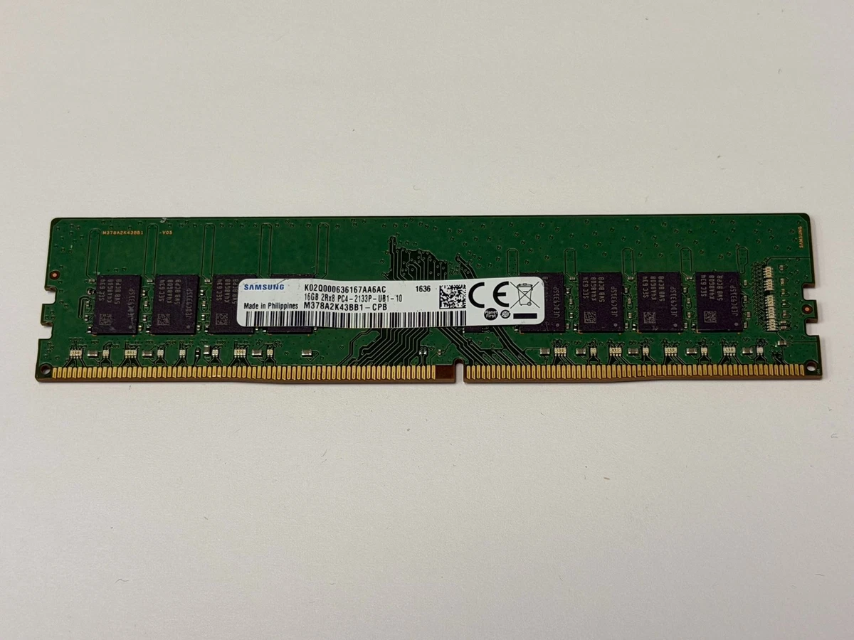 PC4-17000 (DDR4-2133) Bus Speed Computer RAM 16 GB Total Capacity
