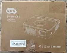 BenQ Joybee GP2 Portable Mini Projector Open Box Free Shipping *Excellent