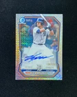 2026 Topps Bowman Chrome Mega #CPA-KMC Kevin McGonigle Auto 136/150 Tigers DN43