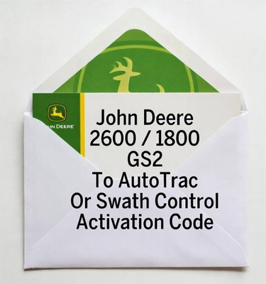 #ad Envelope w code John Deere 2600 amp; 1800 GS2 To Autotrac Or Swatch Control Activat $299.00