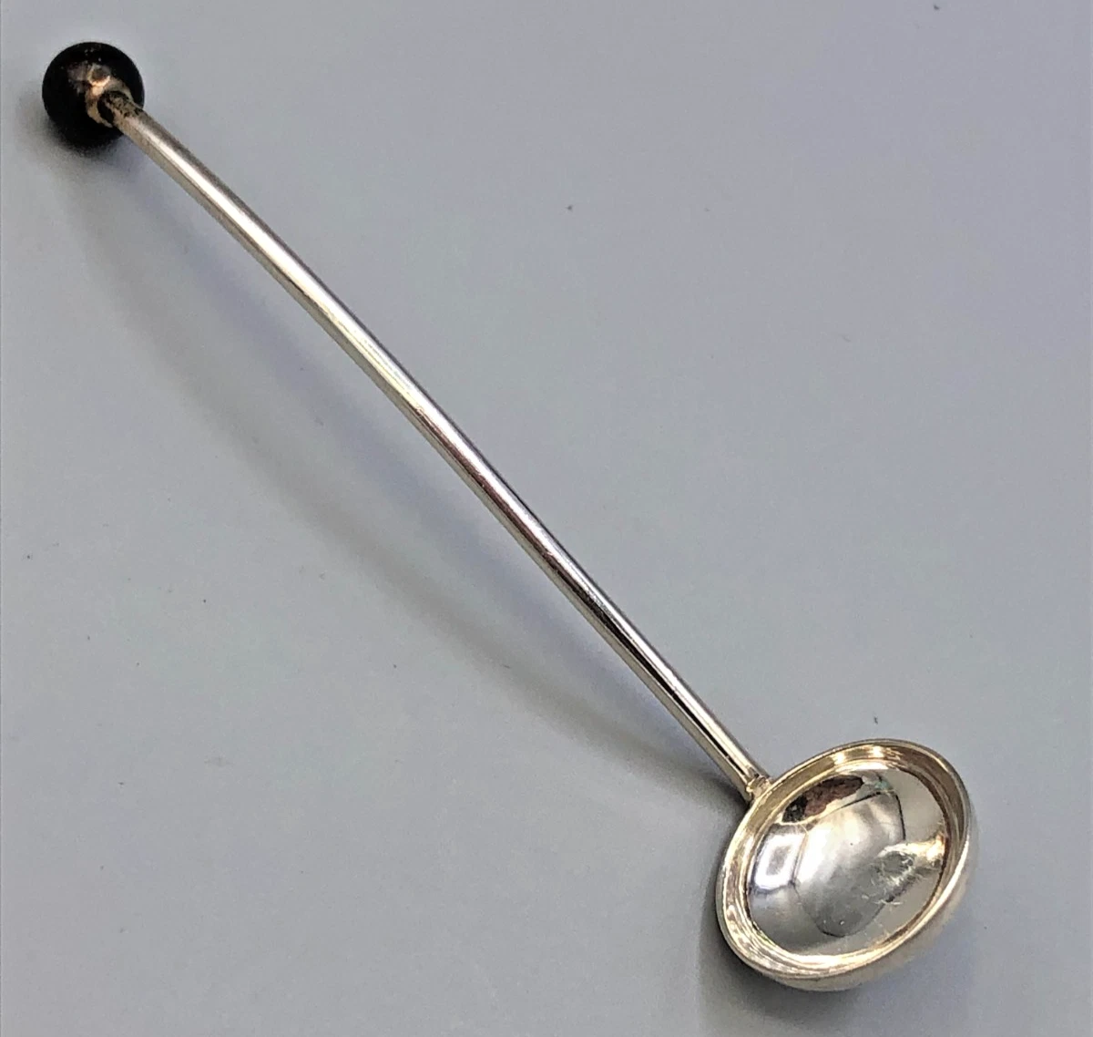 Vintage Sterling silver Mustard / Condiment Ladle 3 3/8"