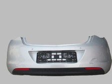OPEL ASTRA J Stoßstange hinten Stoßfänger Z176 silber 13364582