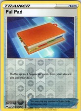 Pal Pad 172/202 Uncommon Sword & Shield Pokemon Reverse Holo Near Mint